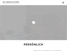 Tablet Screenshot of hno-schmid.at